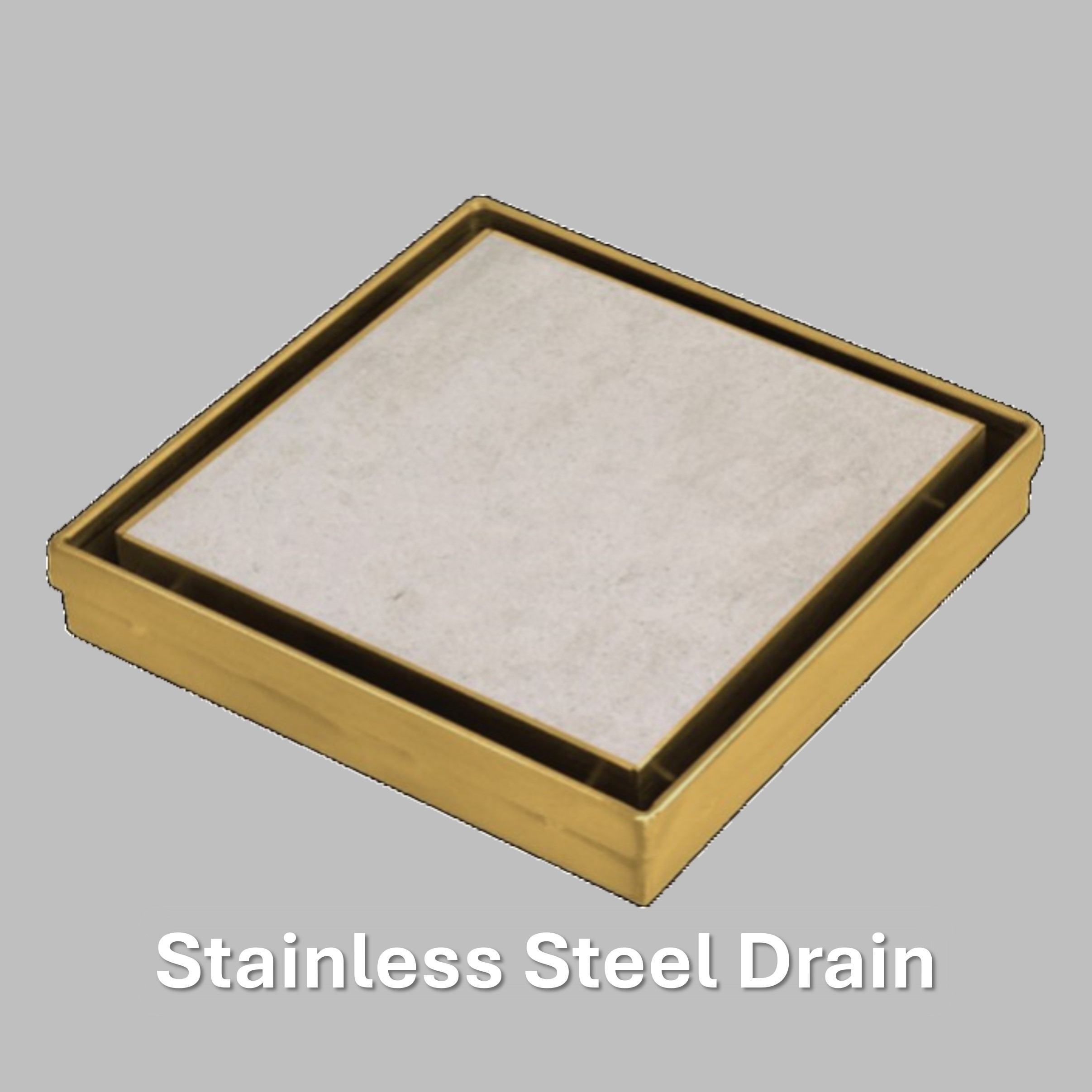 Brushed Gold Drain Brushed Gold Drain